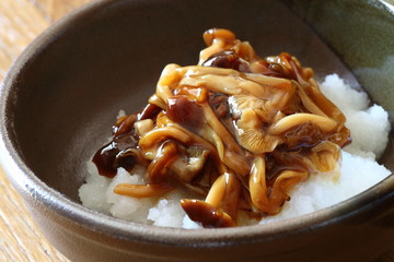 なめ茸おろし　
