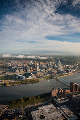 Obraz premium Cincinnati Ohio Skyline