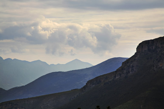Mountains near Filiates. Greece