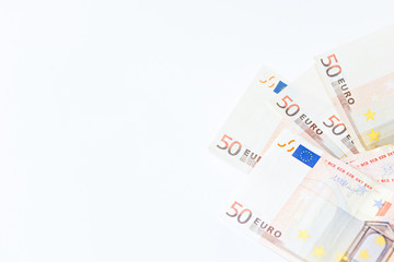 Obraz premium Banknotes of the european union
