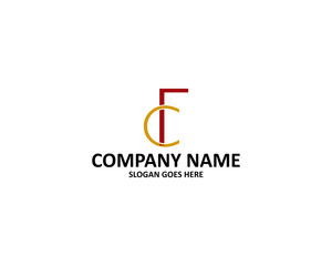 fc letter logo