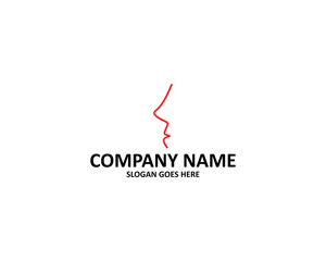 Obraz premium people face logo