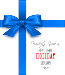 Christmas Background in Form Christmas Present