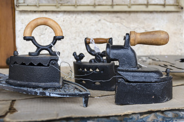 Naklejka premium The typical street market of the city of Madrid