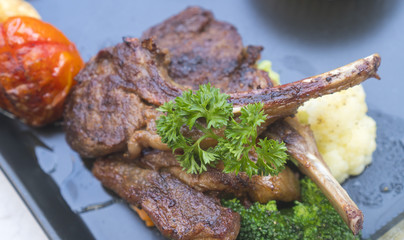 Lamb steak