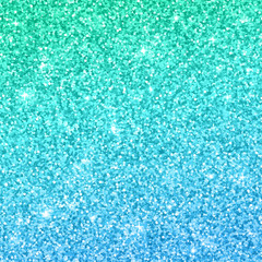 Fototapeta na wymiar Blue green glitter background with color effect. Vector