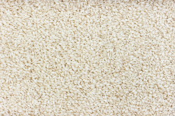 Rice texture. Risotto rice background