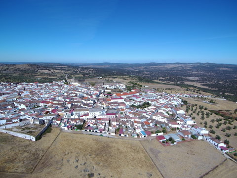 Cumbres Mayores, pueblo de Huelva (Andalucia,España)