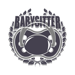 Babysitter Creative designe