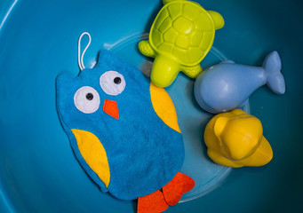Baby bathing toys