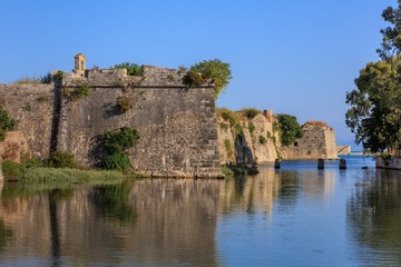 Fototapeta na wymiar Castle of Agia Maura, Lefkada