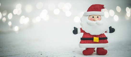 Christmas or New Year greeting card with copy space