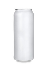 Tin can, isolated on white