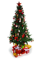 Decorated christmas tree