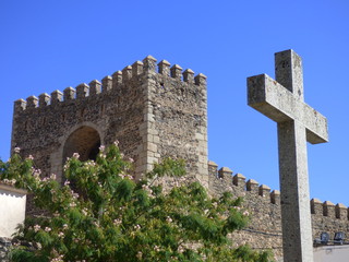 Cumbres Mayores, pueblo de Huelva, Andalucia