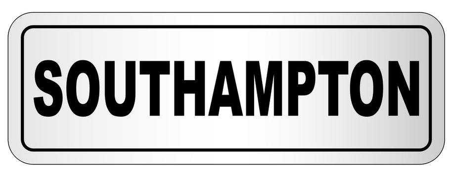 Southampton City Nameplate