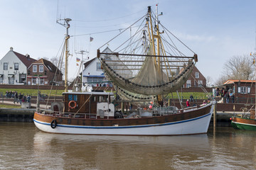 Deutschland, Ostfriesland, Greetsiel Fischerort