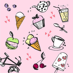 Summer illustration