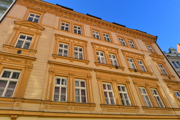 Fototapeta na wymiar Historische Architektur in Nové Město / Neustadt Prag