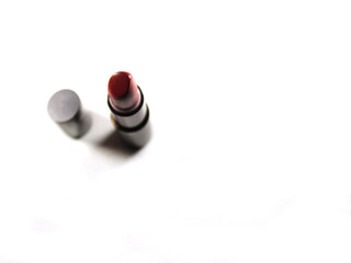 Obraz na płótnie Canvas lipstick on white background