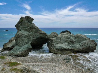 Travel photography - wild coast next to Caracas, Venezuela.