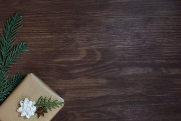 Christmas present background 