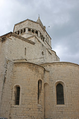 Fototapeta na wymiar Sisteron Church, France