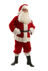Portrait of Santa Claus Christmas Costume - Full Length