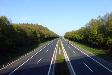 Autobahn A 3 bei Höchstadt