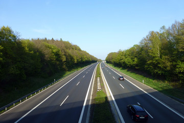 Autobahn A 3 bei Höchstadt