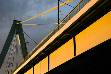 Fototapeta na wymiar Severinsbrücke Köln