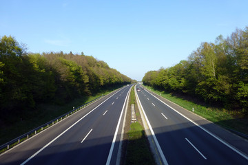 Autobahn A 3 bei Höchstadt