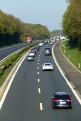 Autobahn A 3 bei Höchstadt