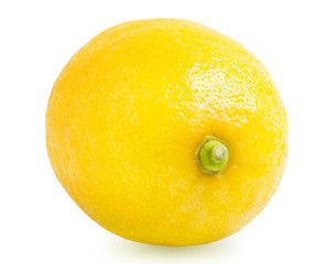 Lemon fruit isolated