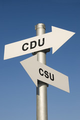 Krise in der Koalition - CDU - CSU - Symbolfoto