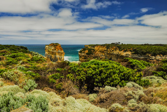 The great ocean road. National Park Campbell.