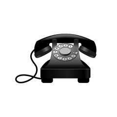 Retro telephone icon