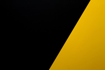 yellow and black paper