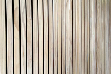 Fototapeta premium Light wood plank wall
