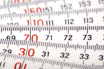 Zollstock - Nahaufnahme