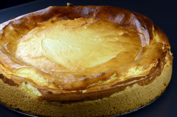 selbstgebackener Käsekuchen