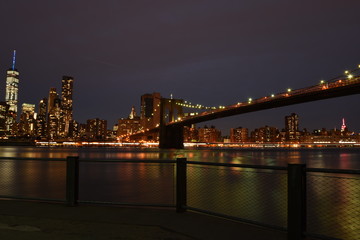 Fototapeta na wymiar Puente de Brooklyn