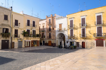 Fototapeta na wymiar Piazza dell'Odegitria in Bari
