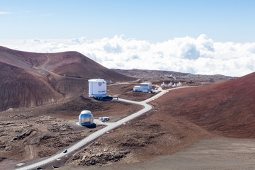 Part of the Observatory on Mauna Kea, Hawaii © kyrien