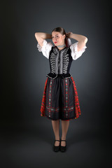 Slovakian national folk costume