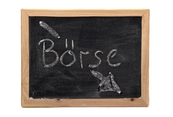 Fototapeta premium Börse - Wertpapierhandel- Symbolfoto