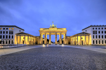 Brandenburg Gate at Sunrise