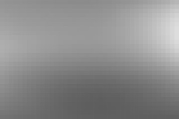 Vector greyscale blurred horizontal cover. Monochrome defocused black and white unfocused tiles banner. Gray scale gradient mosaic background. Grey or silver abstract blurry checked illustration.