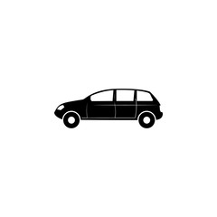 hatchback car icon. Car type simple icon. Transport element icon. Premium quality graphic design. Signs, outline symbols collection icon for websites, web design