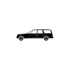 station wagon icon. Car type simple icon. Transport element icon. Premium quality graphic design. Signs, outline symbols collection icon for websites, web design